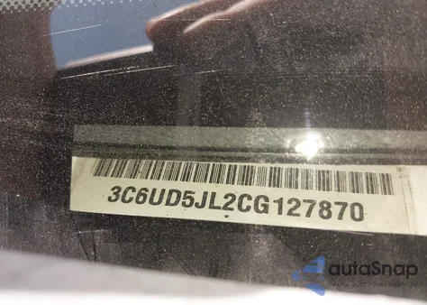 2012 Dodge Ram 2500 Slt z USA, uszkodzony, nr VIN 3C6UD5JL2CG127870